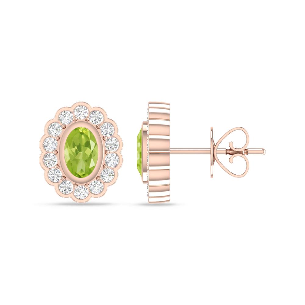 Rose Gold - Peridot
